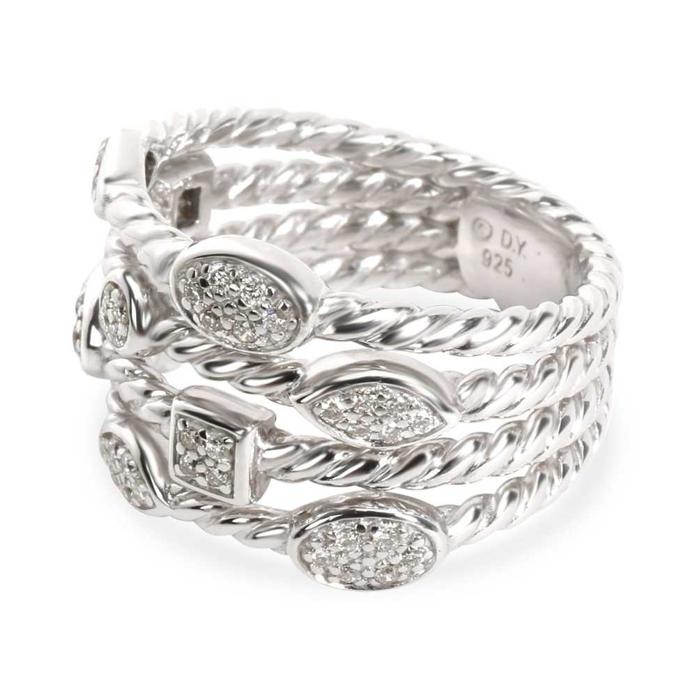 David Yurman David Yurman 4 Row Confetti Diamond … - image 2