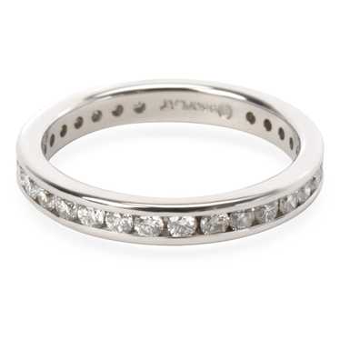 Chanel Channel Set Round Cut Diamond Eternity Band