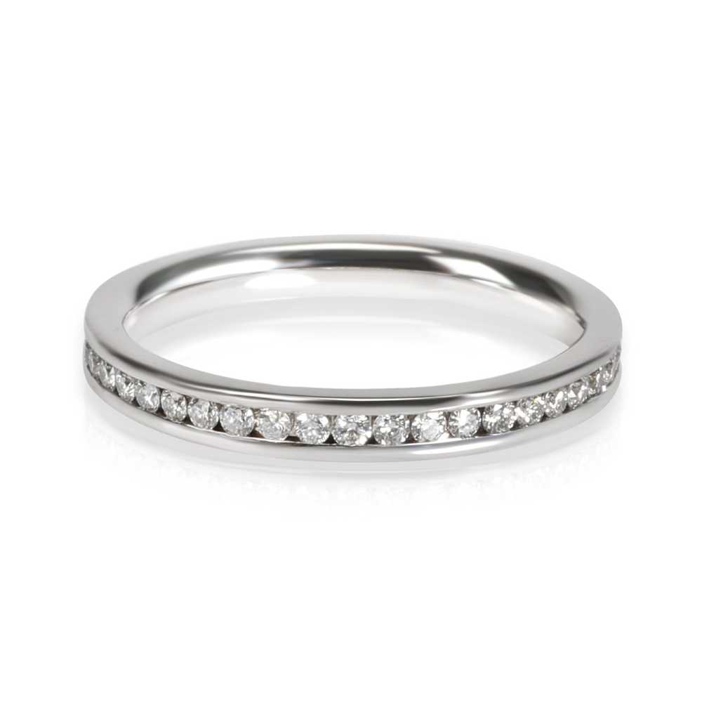 Chanel Channel Set Diamond Eternity Band in 18K W… - image 1