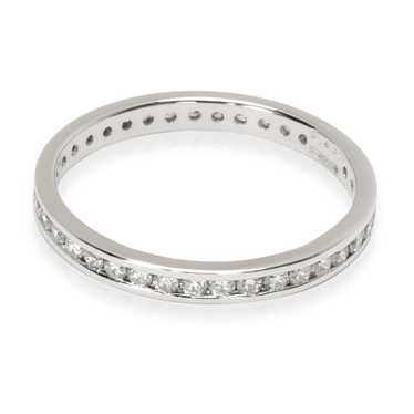 Chanel Channel Set Diamond Eternity Wedding Band … - image 1