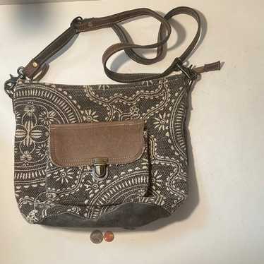 Vintage Bag From Myra, Leather and More,  12 x 10"