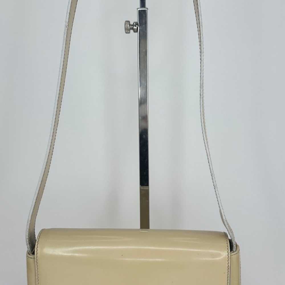 Vintage Gucci Patent Leather Shoulder Bag Enamel … - image 1