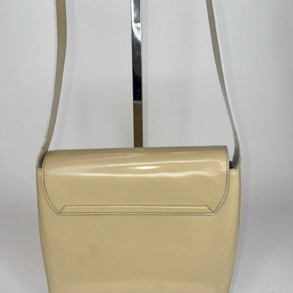 Vintage Gucci Patent Leather Shoulder Bag Enamel … - image 5