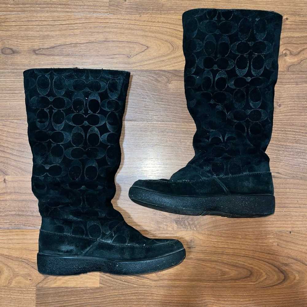 Coach Tamala Monogram Boots - image 3