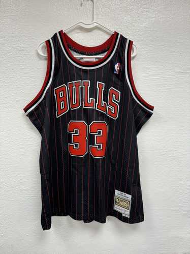 NBA NBA Scotty Pimpin Bulls Black Jersey - image 1