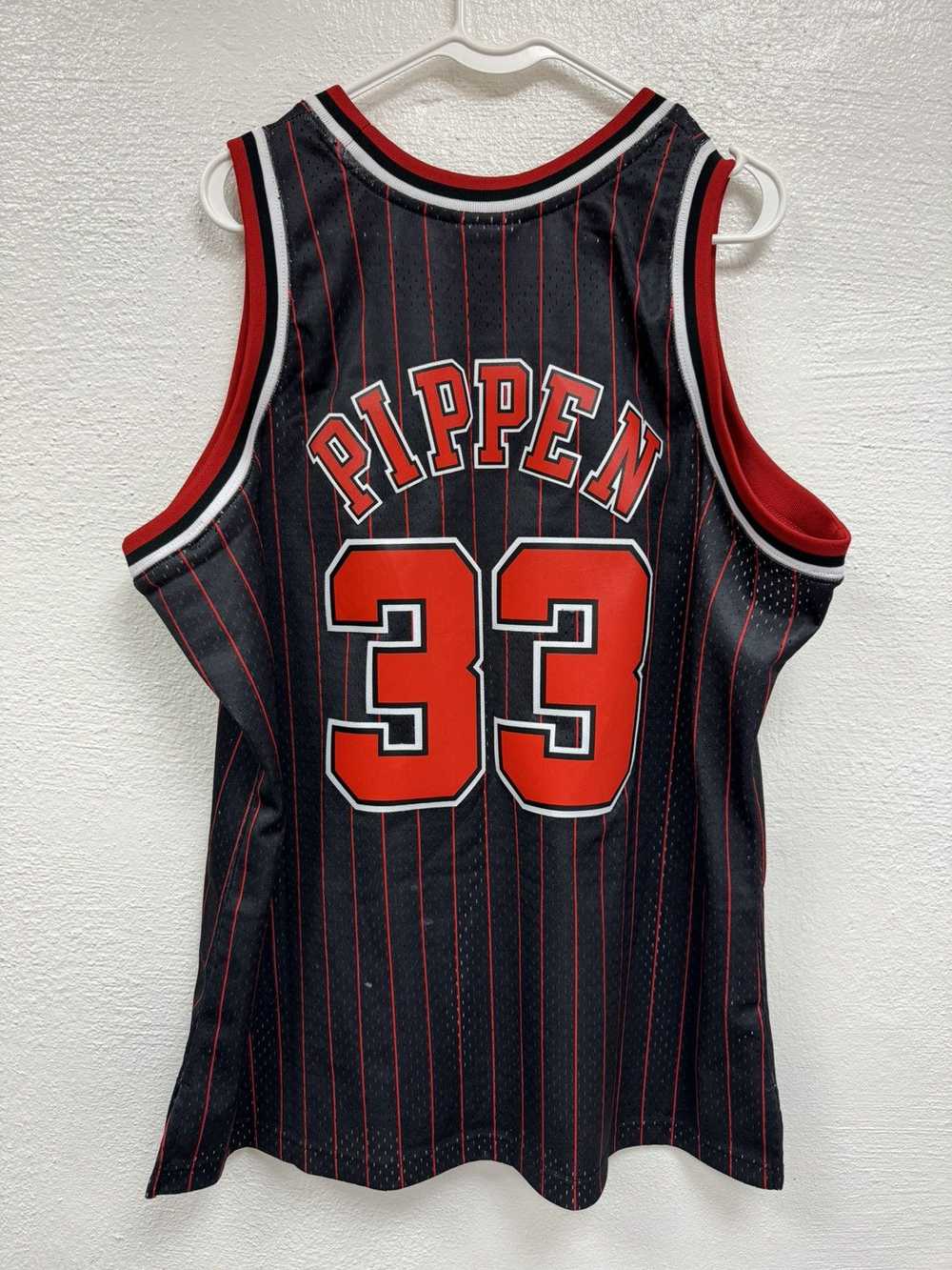 NBA NBA Scotty Pimpin Bulls Black Jersey - image 2