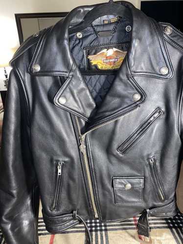 Harley Davidson Beautiful cow leather biker jacket