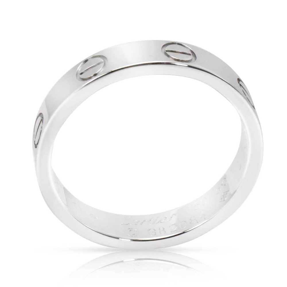 Cartier Cartier Love Ring in 18K White Gold - Uni… - image 2