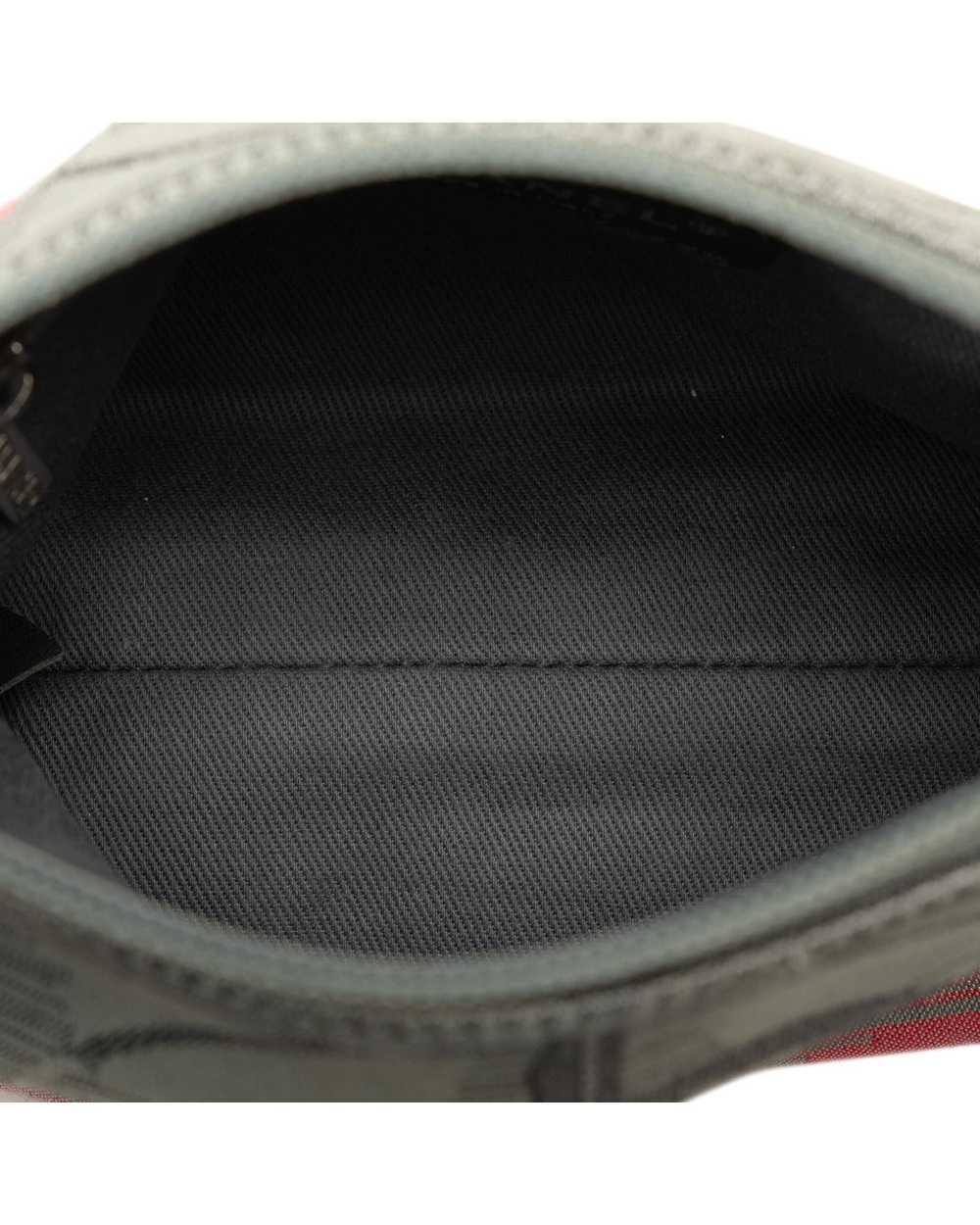 Chanel Black Nylon Zippered Pouch - image 5