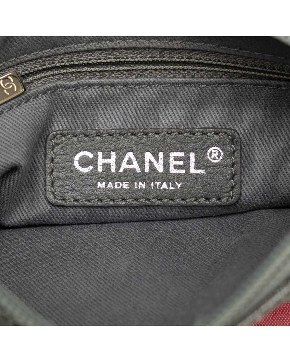 Chanel Black Nylon Zippered Pouch - image 6