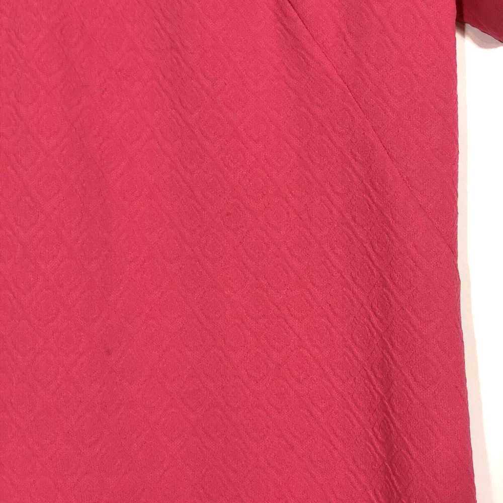 Handmade × Vintage Vintage Pink Dress Sheath Poly… - image 3