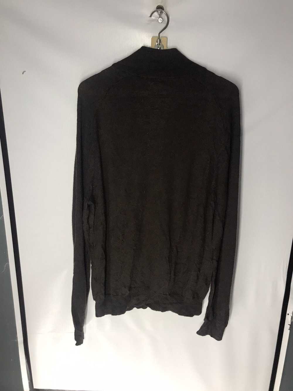 Gap × Streetwear Gap knit zipper sweater 100%Ital… - image 8