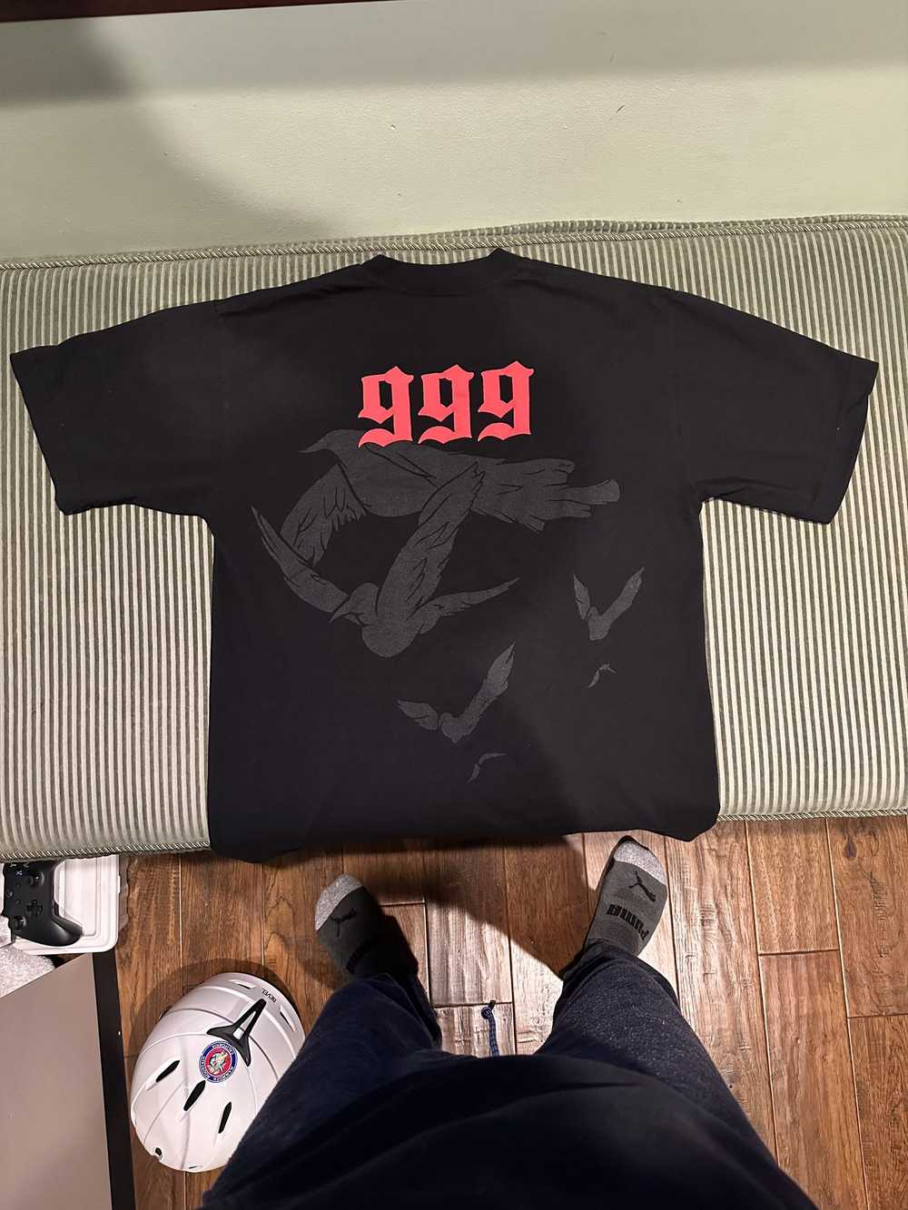 Revenge Revenge Dove Red Feathers Juice WRLD Tee … - image 2