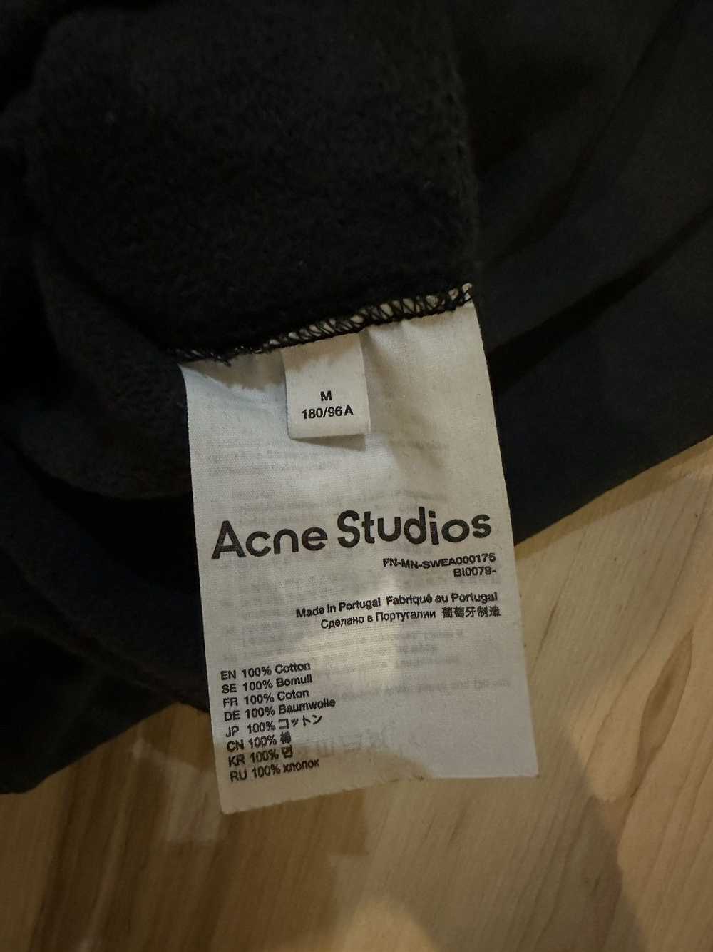 Acne Studios Franklin Stamp Oversized Hoodie - image 3