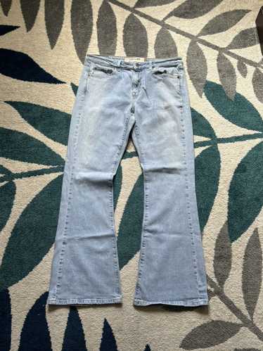 Levi's × Vintage Levi’s light wash flare jeans - image 1