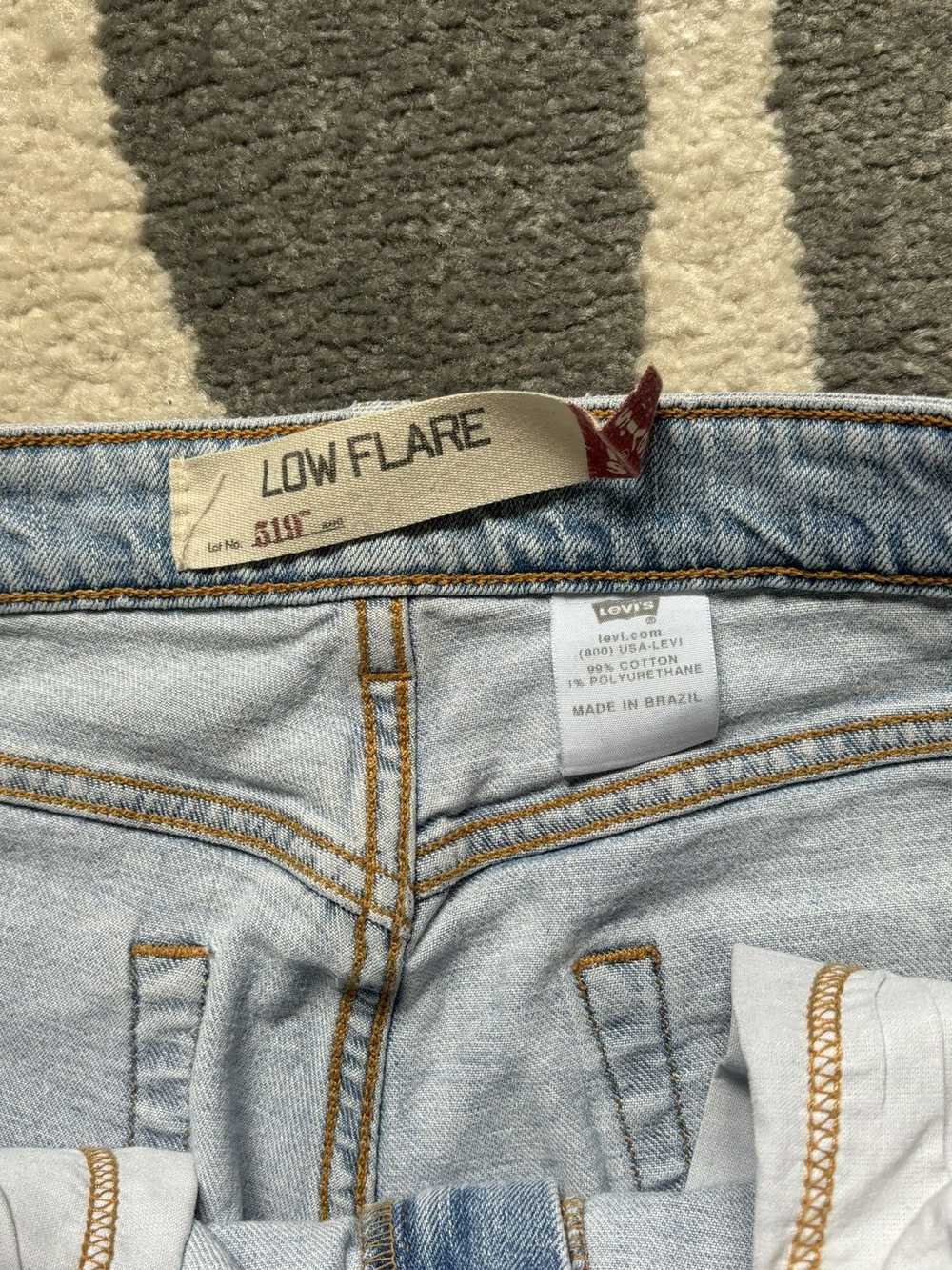 Levi's × Vintage Levi’s light wash flare jeans - image 3