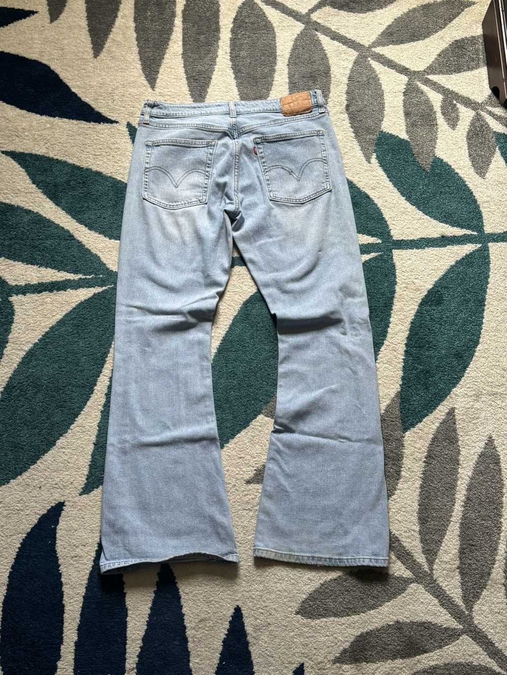 Levi's × Vintage Levi’s light wash flare jeans - image 4