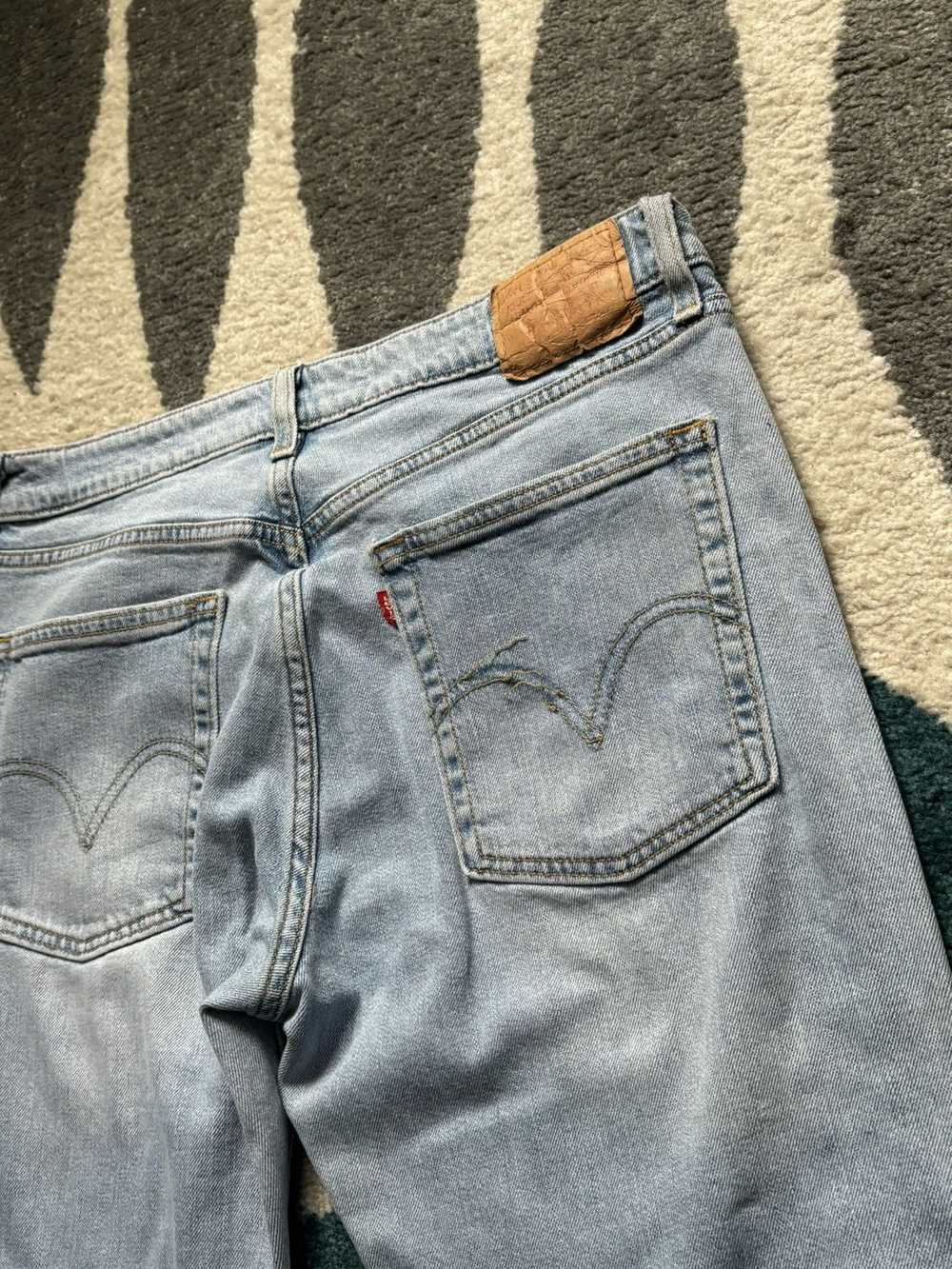 Levi's × Vintage Levi’s light wash flare jeans - image 5