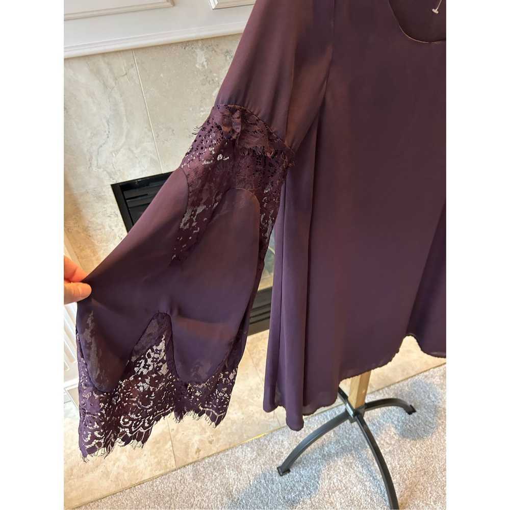 Other Charlotte Russe Women’s Plum Purple Lace In… - image 3