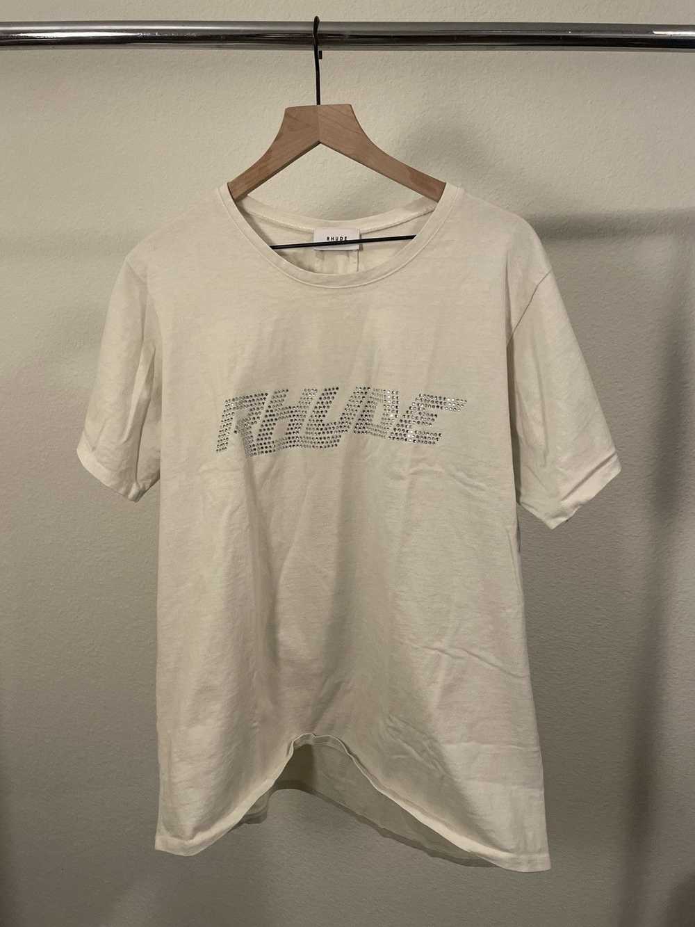 Rhude Rhude Rhinestone T-Shirt - image 1