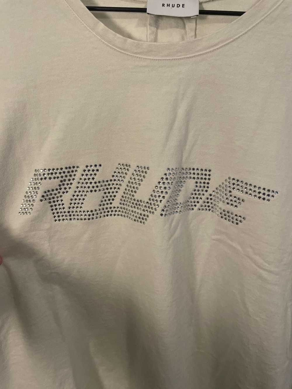 Rhude Rhude Rhinestone T-Shirt - image 7