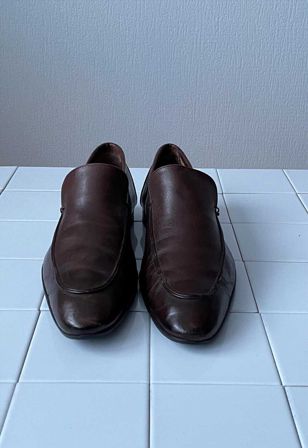 Vintage GUCCI Shoes Loafers Derby 90s Tom Ford Era - image 3