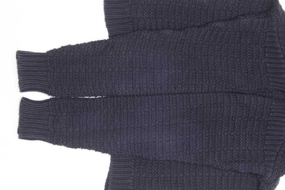 Our Legacy Shawl Collar Navy Knit - image 7