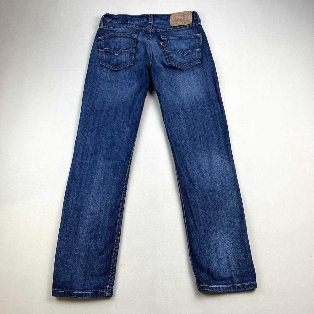 Levi's Levis 514 Jeans Men 29x30 Blue Denim Strai… - image 1