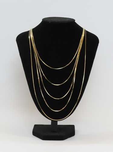 1990's Womens Chain Costume Necklace