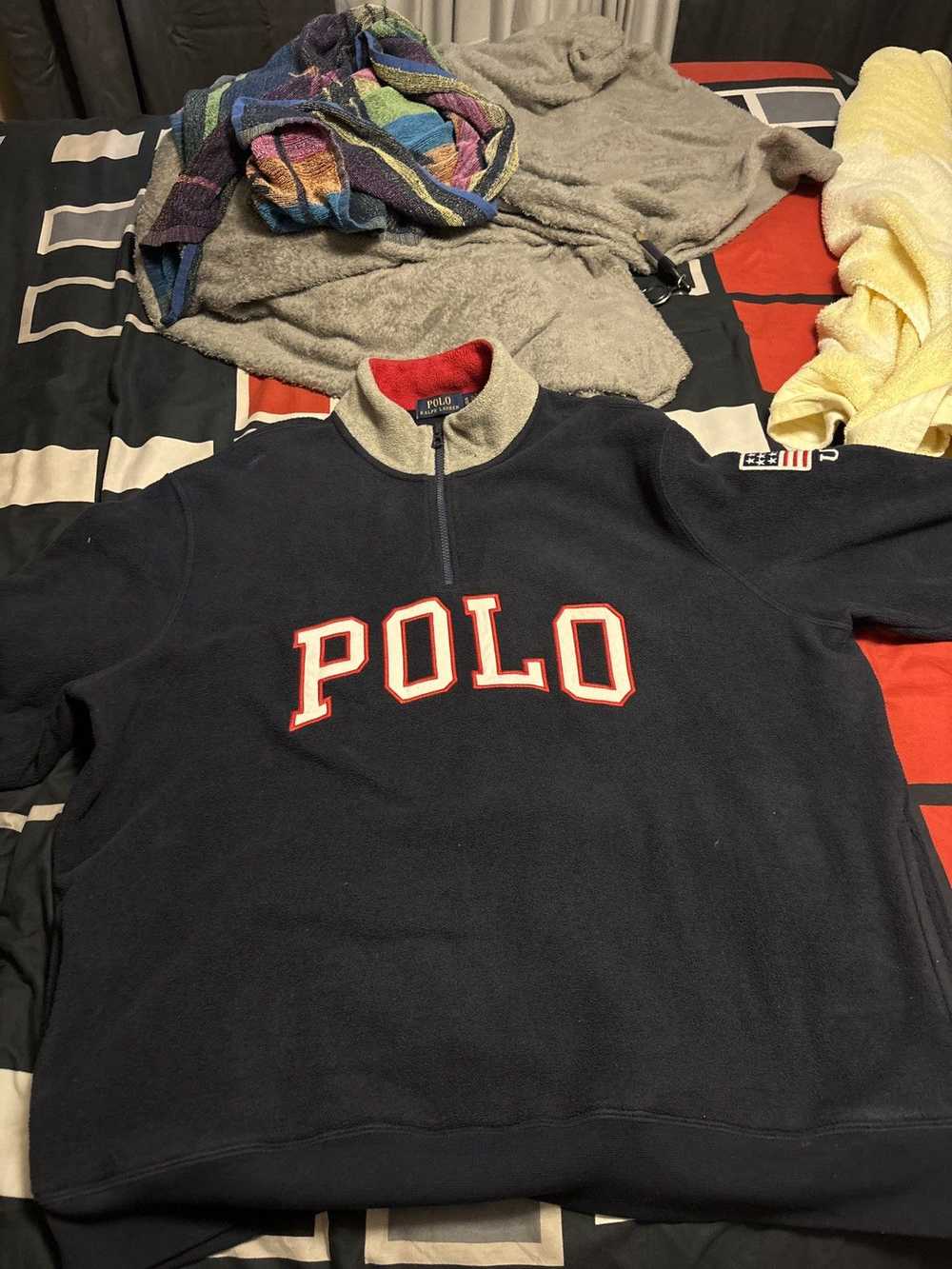 Polo Ralph Lauren Navy blue polo sweater - Gem