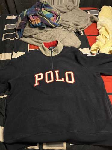 Polo Ralph Lauren Navy blue polo sweater