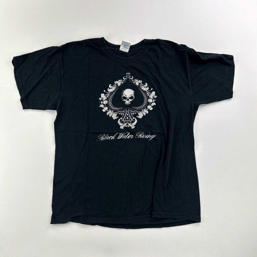 Gildan Vintage 2000s Black Water Rising Shirt Siz… - image 1