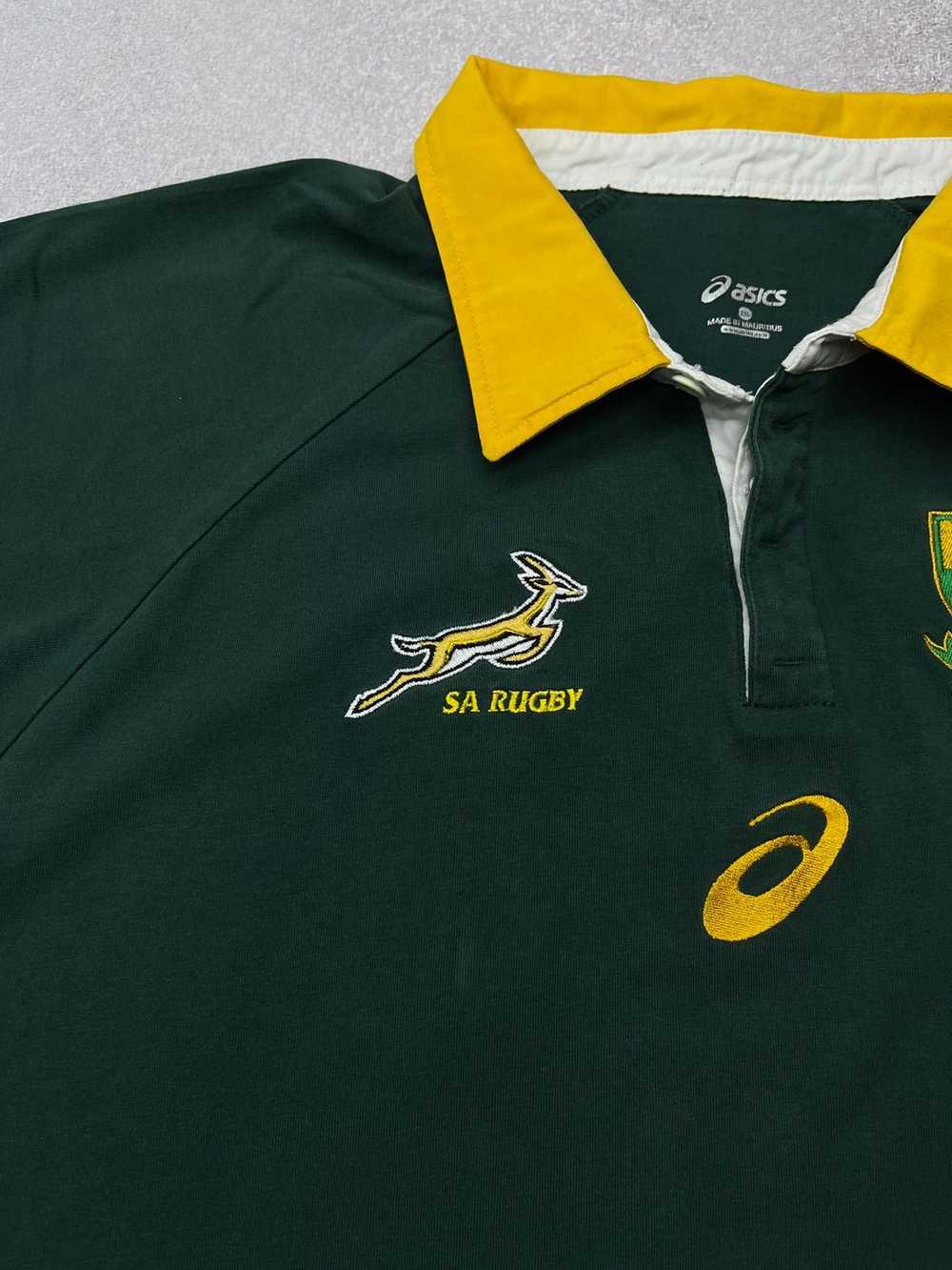 Asics × Soccer Jersey × Vintage Asics Sa Rugby So… - image 3