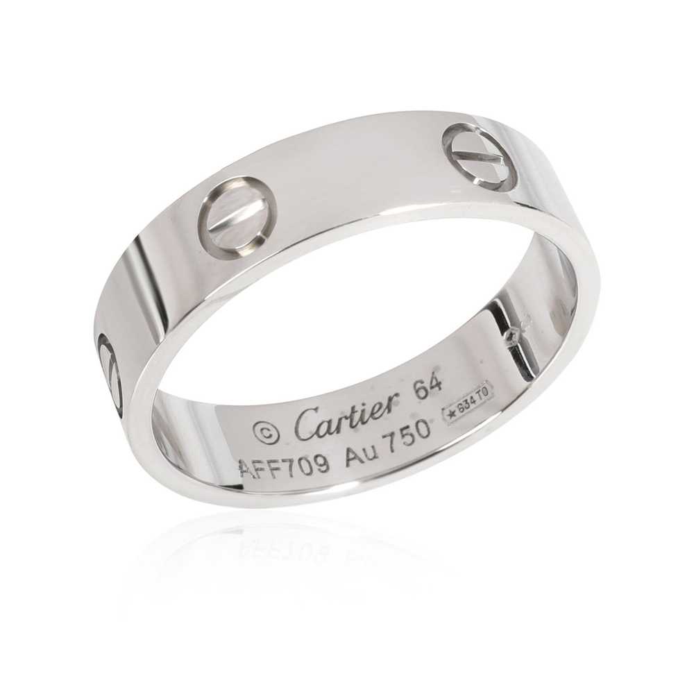 Cartier Cartier Love Ring in 18kt White Gold - image 2