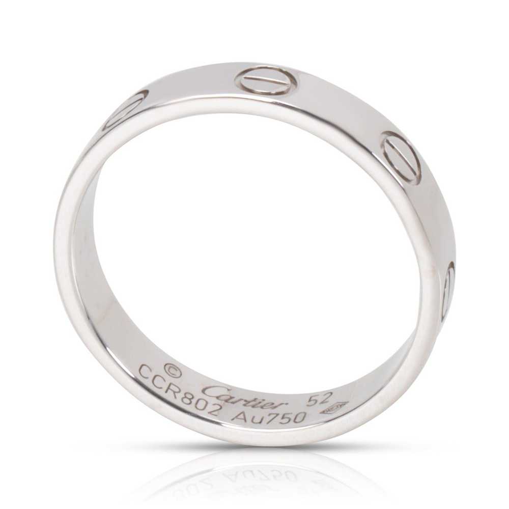 Cartier Cartier Love Ring in 18K White Gold - image 2