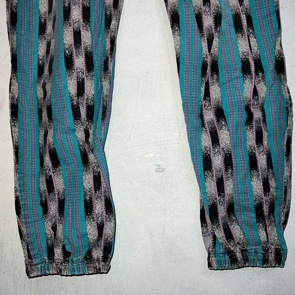 Vintage 80s Vintage Rob Roy AOP Sweatpants Large - image 4