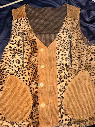 Fried Rice FRIED RICE NYC REVERSIBLE CHEETAH VEST