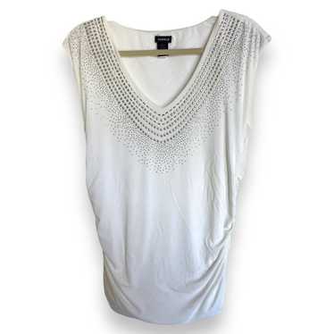 Other Torrid Womens Tank Sz 0 L 12 Winter White B… - image 1