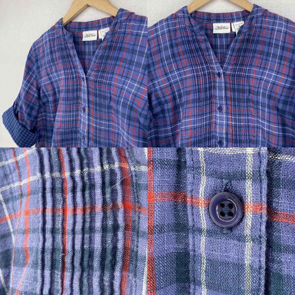 Doublet VERMONT COUNTRY STORE Nightgown M Plaid P… - image 4