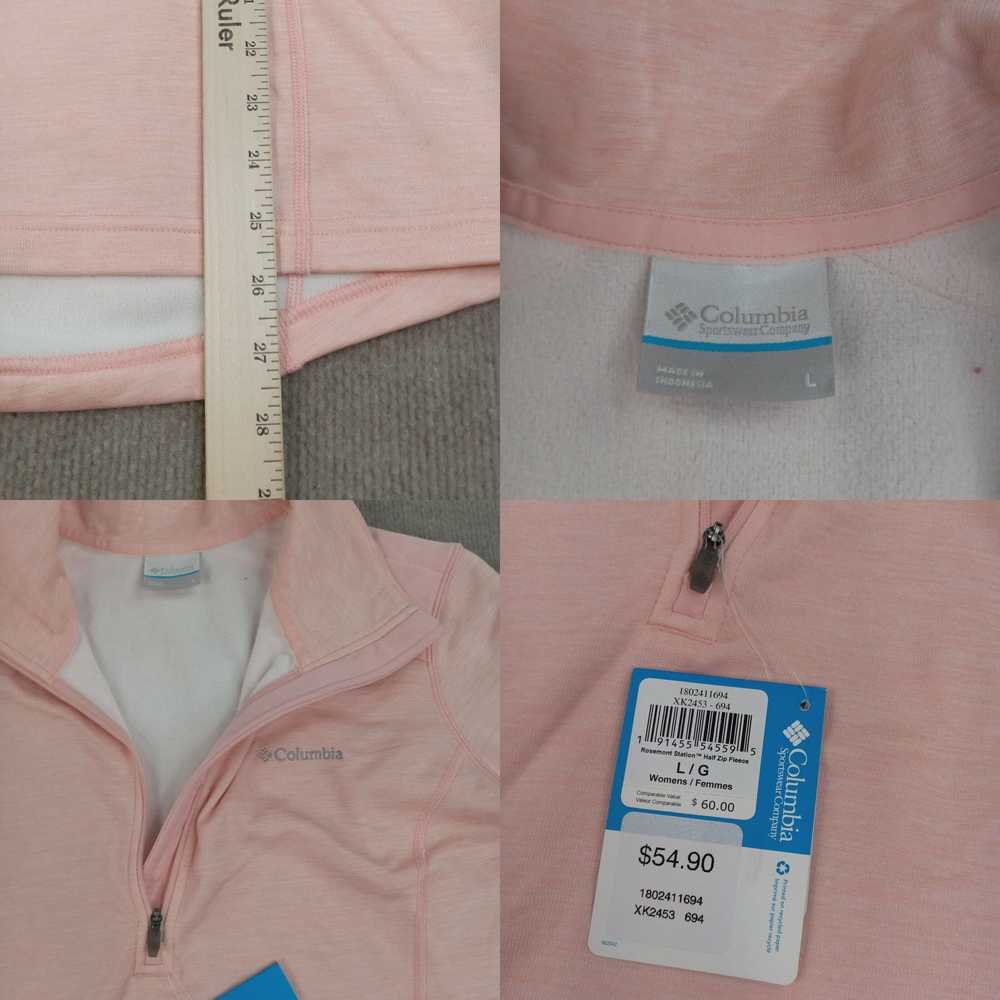 Pinko Columbia Jacket Women's Large Pink Fleece 1… - image 4
