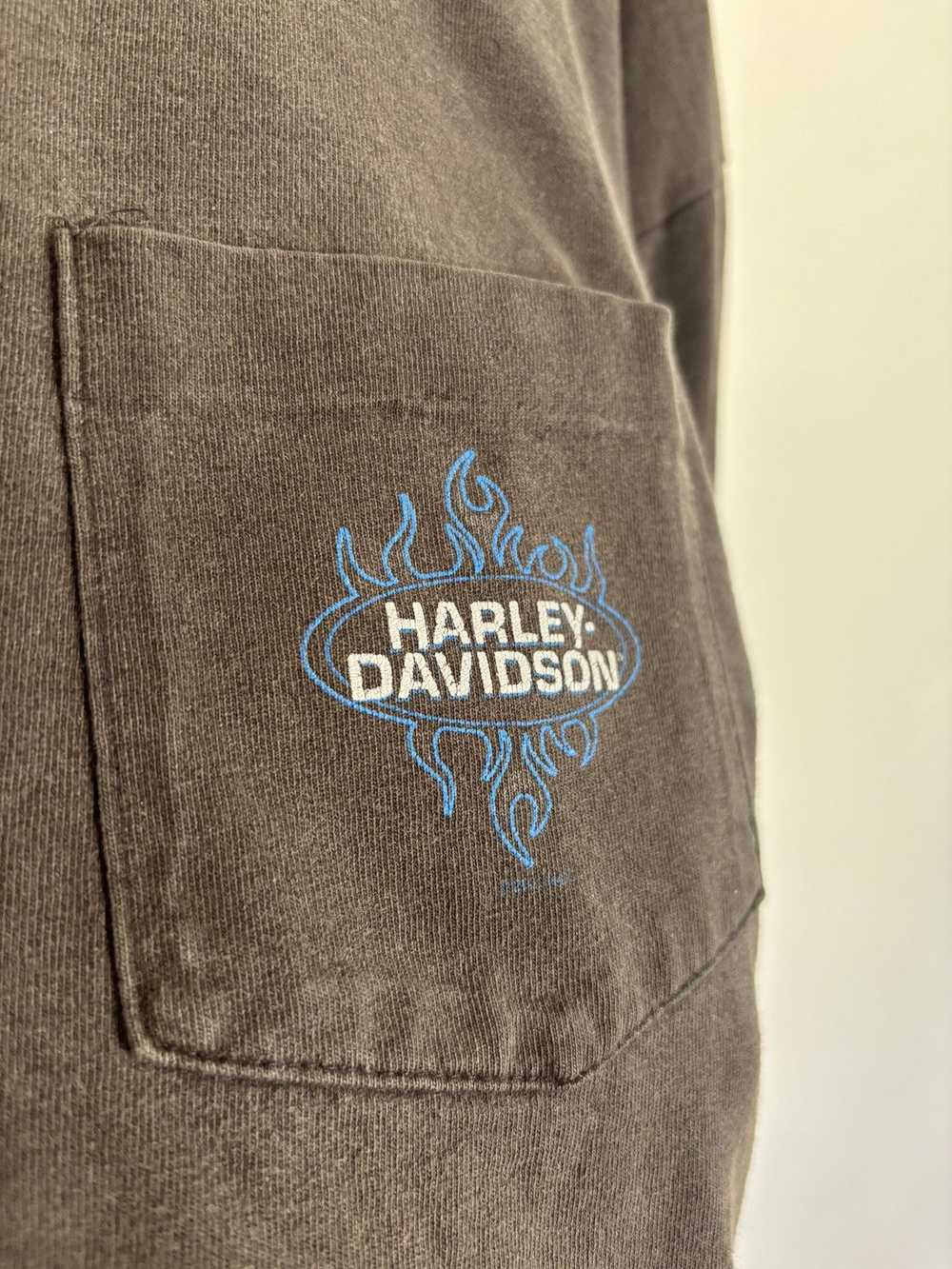 Vintage 🚭RARE FIND🚭HARLEY DAVIDSON Blue Flame L… - image 5