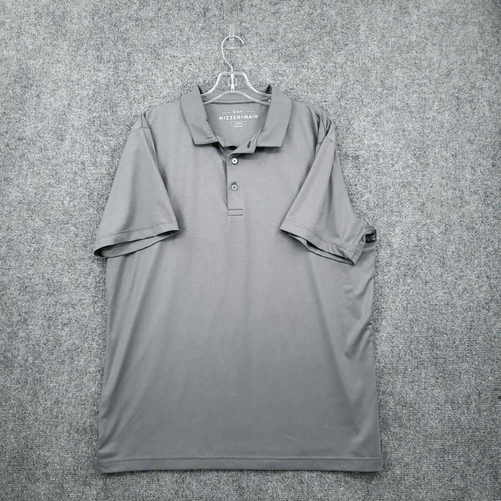 Mizzen+Main Mizzen Main Polo Shirt Mens L Large G… - image 1