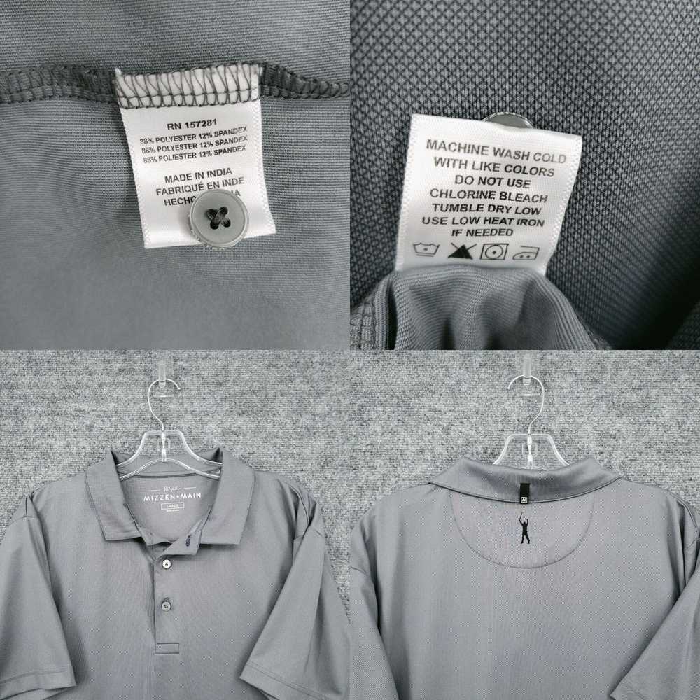 Mizzen+Main Mizzen Main Polo Shirt Mens L Large G… - image 4