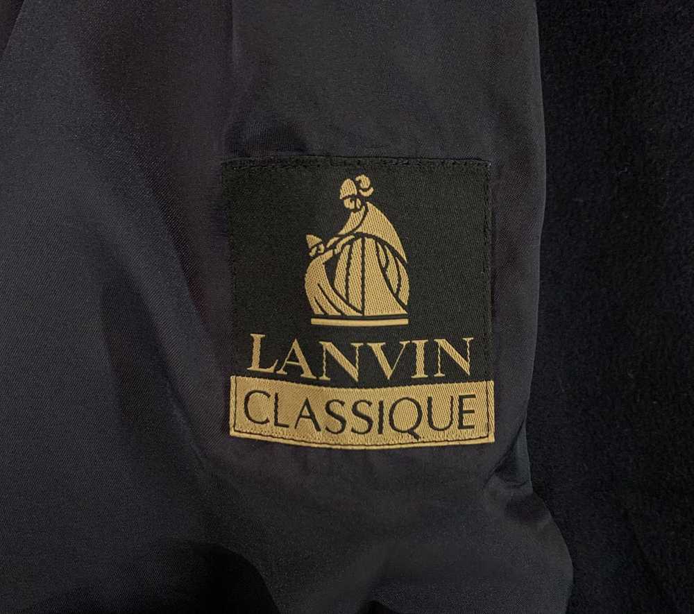 Designer × Lanvin 90s Lanvin classique cashmere c… - image 6
