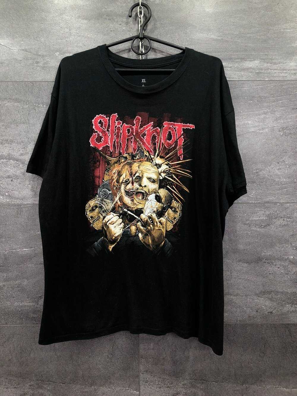 Rock T Shirt × Slipknot × Vintage Slipknot Band T… - image 1