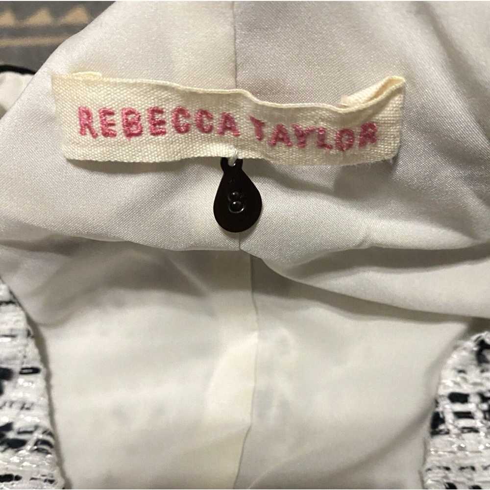 Rebecca Taylor REBECCA TAYLOR "RAFFIA TWEED" BLAC… - image 3