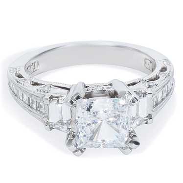 Tiffany & Co. Tacori Engagement Ring Setting in Pl