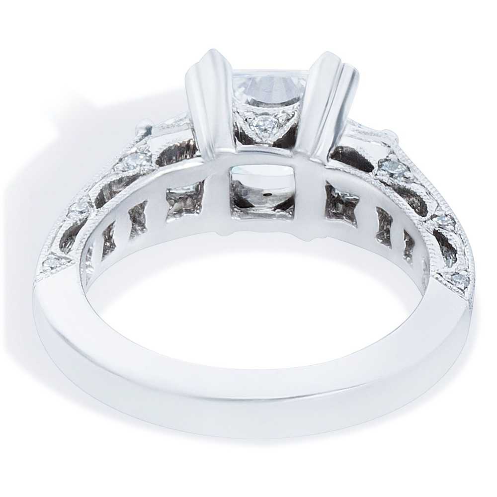 Tiffany & Co. Tacori Engagement Ring Setting in P… - image 4