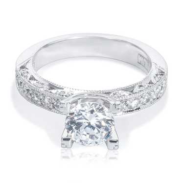 Tiffany & Co. Tacori Engagement Ring Setting in P… - image 1