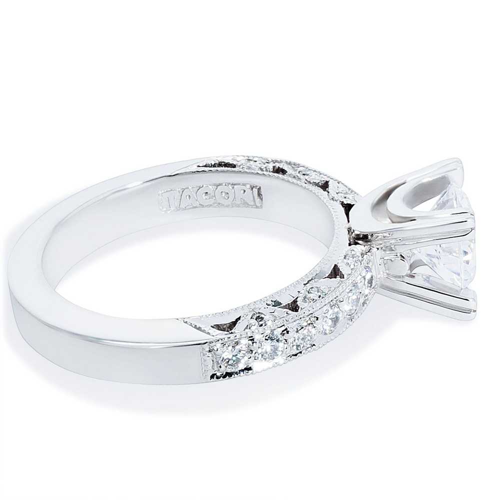 Tiffany & Co. Tacori Engagement Ring Setting in P… - image 2